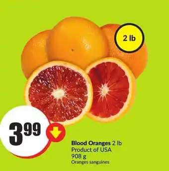 Chalo FreshCo Blood oranges 2 lb product of usa 908 g offer