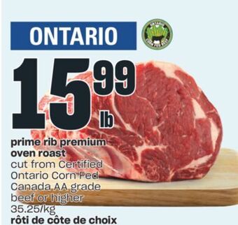 Valu-mart Rôti de côte de choix offer