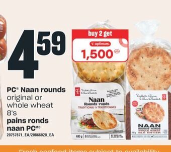 Valu-mart Pains ronds naan pc, 8's offer