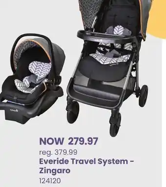 Babies 'R' Us Safety 1st everide travel system - zingaro offer