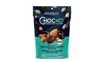 Chocketo dark chocolate covered almonds