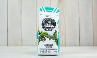 Organic whole espresso roast coffee
