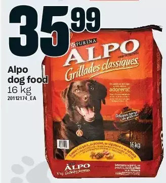 Loblaws Alpo dog food offer
