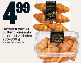 Loblaws Farmer's market butter croissants offer