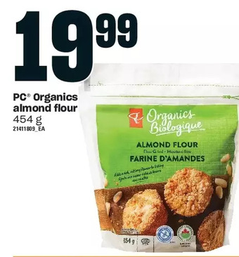 Loblaws Pc organics almond flour offer