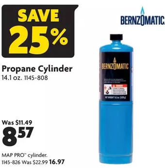 Home Hardware Propane cylinder | map pro cylinder offer