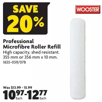 Home Hardware Professional microfibre roller refill offer