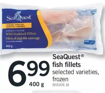 Fortinos Seaquest fish fillets offer