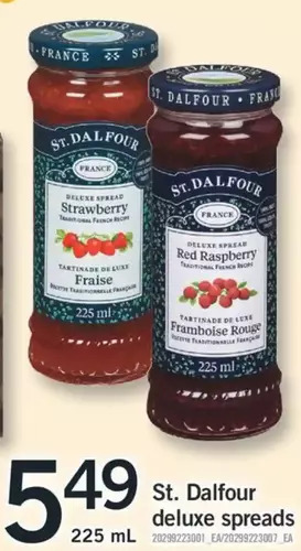 Fortinos St. dalfour deluxe spreads offer