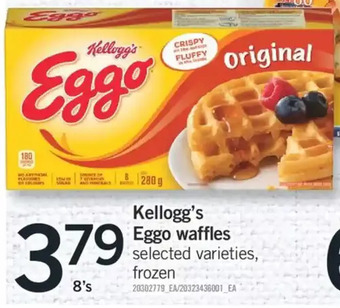 Fortinos Kellogg's eggo waffles offer