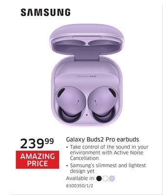 The Source Samsung galaxy buds2 pro earbuds offer