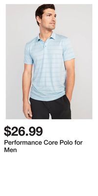 Old Navy Performance core polo for men offer