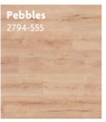 Home Hardware Aquapro laminate plank flooring pebbles offer