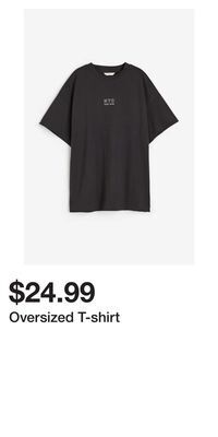 H&M Oversized t-shirt offer