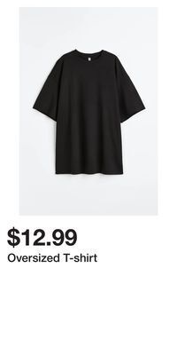 H&M Oversized t-shirt offer