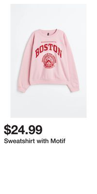 H&M Sweatshirt with motif offer