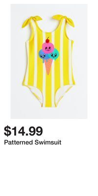 H&M Patterned swimsuit offer