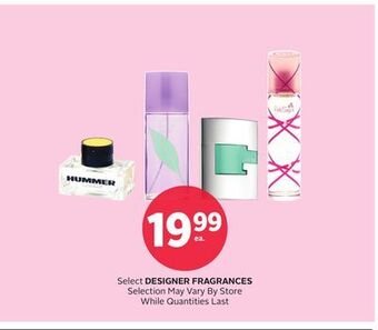 Rexall Select designer fragrances offer