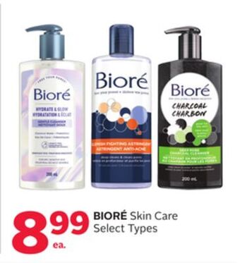 Rexall Bioré skin care offer