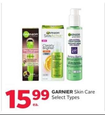 Rexall Garnier skin care offer
