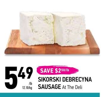 Coppa's Fresh Market Sikorski debrecyna sausage offer