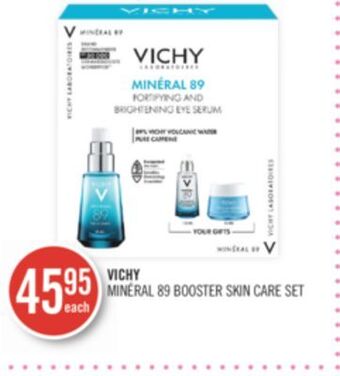 Shoppers Drug Mart Vichy minéral 89 booster skin care set offer