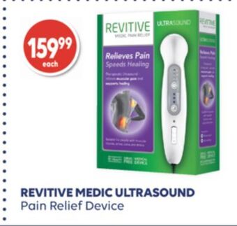 Wellwise by Shoppers Revitive medic ultrasound pain relief device offer