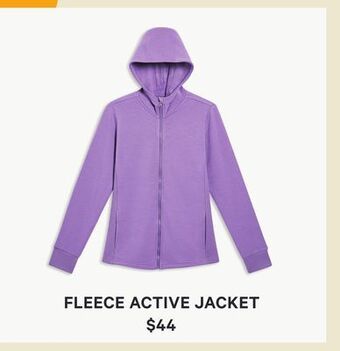 Joe Fresh Fleece active jacket offer