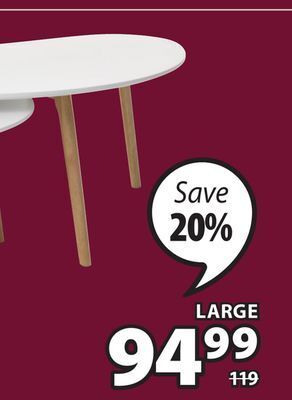 JYSK Lejre nesting coffee table offer