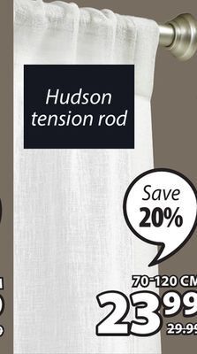 JYSK Hudson tension rod offer