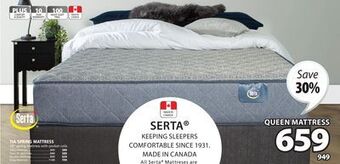 JYSK Tia spring mattress offer