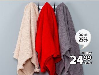 JYSK Duronia sherpa throw offer