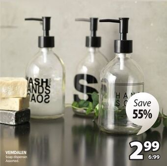 JYSK Vemdalen soap dispenser offer