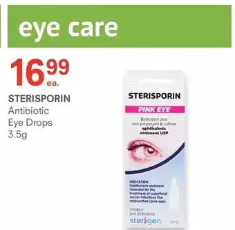 Guardian Pharmacy Sterisporin antibiotic eye drops offer
