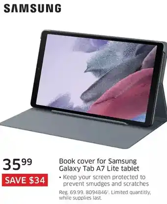 The Source Book cover for samsung galaxy tab a7 lite tablet offer