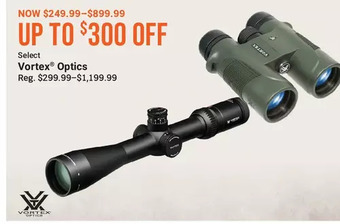Cabela's Vortex optics offer