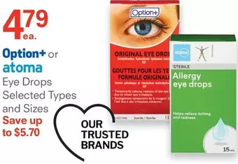 Guardian Pharmacy Option+ or atoma eye drops offer