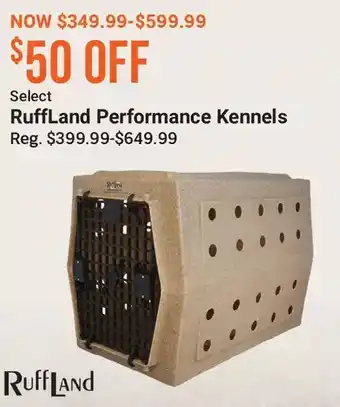 Bass Pro Ruffland performance kennels offer