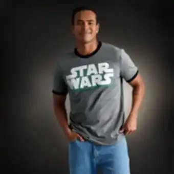 Star wars ringer t-shirt for adults