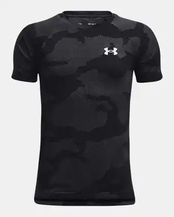 Boys' ua velocity jacquard short sleeve