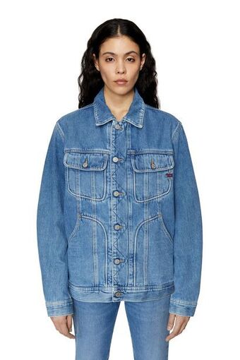 Diesel Regular-fit trucker jacket offer