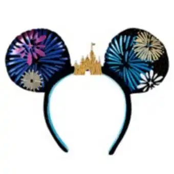 Disney Store Mickey mouse: the main attraction ear headband for adults – cinderella castle fireworks – limited release offer
