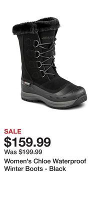 Mark's Women's chloe waterproof winter boots - black offer