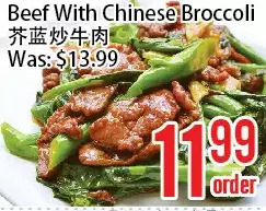 Bestco Food Mart Beef with chinese broccoli offer
