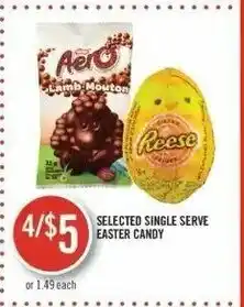 Shoppers Drug Mart Selected single serve easter candy offer