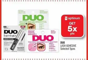 Shoppers Drug Mart Duo lash adhesive offer