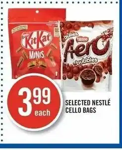 Shoppers Drug Mart Nestle selected cello bags offer
