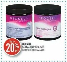 Shoppers Drug Mart Neocell collagen products offer