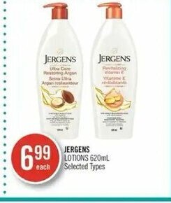 Shoppers Drug Mart Jergens Lotions 620ml offer