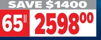 2001 Audio Video Samsung 65" quantum hdr oled 4k offer